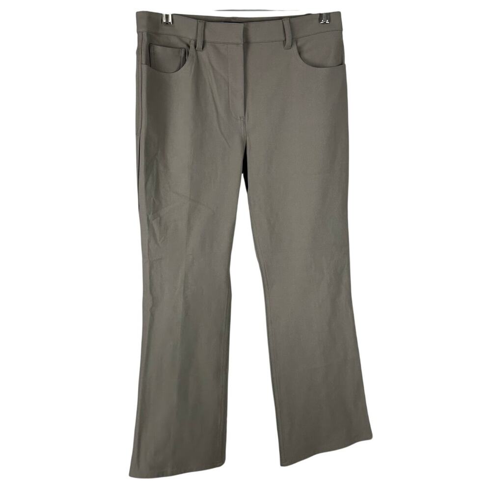 Theory 5-Pocket Kick Pant in Stretch Cotton Smoke Women's Size 4 New With Tags